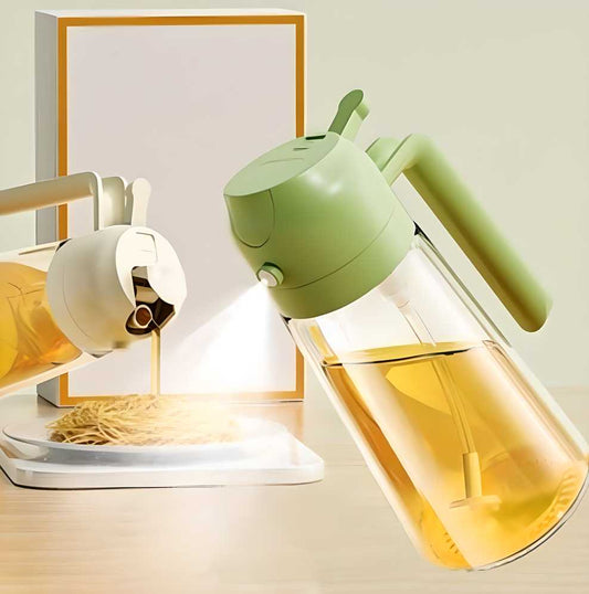 2 in 1 Oil Sprayer and Dispenser Bottle