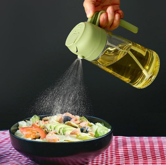 2 in 1 Oil Sprayer and Dispenser Bottle